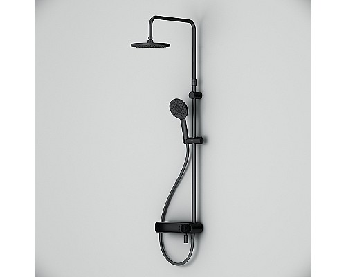 Душевая система AM.PM X-Joy F0785A722 Черная матовая