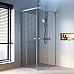 Душевой уголок AM.PM X-Joy 100х80 W94G-403-10080-MТ профиль Хром матовый стекло прозрачное