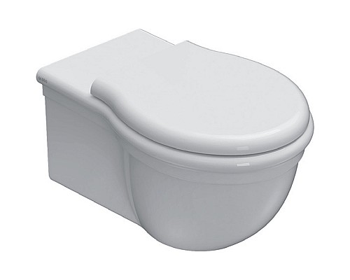 Унитаз Globo Paestum PAS03.BI подвесной без сиденья