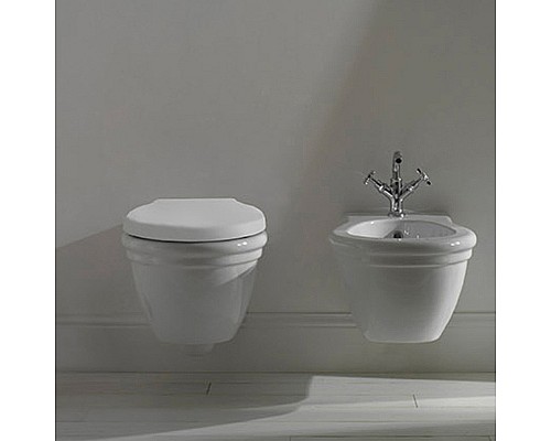 Унитаз Globo Paestum PAS03.BI подвесной без сиденья