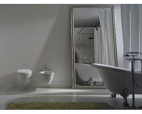 Унитаз Globo Paestum PAS03.BI подвесной без сиденья