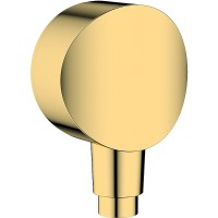 Шланговое подключение Hansgrohe Fixfit S Полированное золото