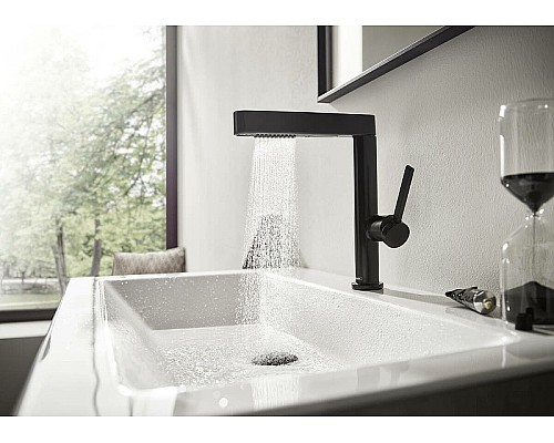 Смеситель для раковины Hansgrohe Finoris 76063670 Черный матовый