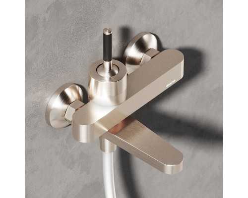 Смеситель для ванны Damixa Arc 291000200 Никель