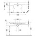 Раковина Duravit D-Code 100 Белая