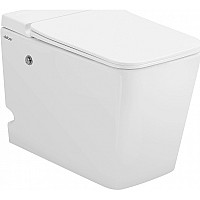 Унитаз Abber Rechteck AC1213P приставной с сиденьем Микролифт