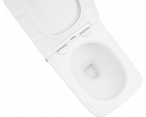 Унитаз Abber Rechteck AC1213P приставной с сиденьем Микролифт
