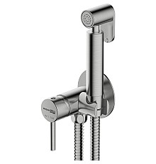 Гигиенический душ со смесителем WasserKRAFT A70338 Никель