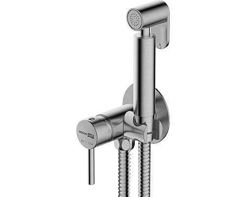 Гигиенический душ со смесителем WasserKRAFT A70338 Никель