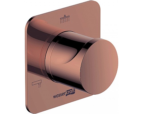 Переключатель потоков WasserKRAFT Asphe A288 Розовое золото