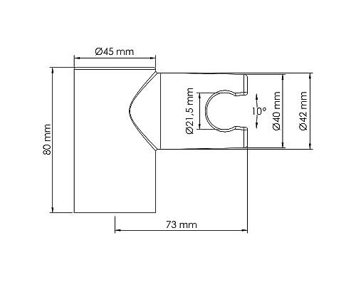 Держатель ручного душа WasserKRAFT A319 Никель