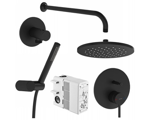 Душевая система Vitra Origin A4926636EXP Черная матовая