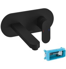 Смеситель для раковины Ravak Chrome CR 019.20BL Черный матовый