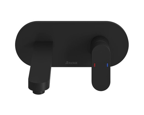 Смеситель для раковины Ravak Chrome CR 019.20BL X070430 Черный матовый