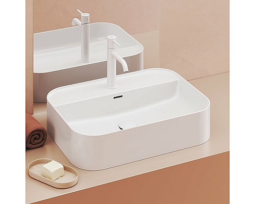 Раковина Ravak Ceramic Slim Shelf R 55 XJX01155005 Белая Раковина Ravak Ceramic Slim Shelf R 55 XJX01155005 Белая