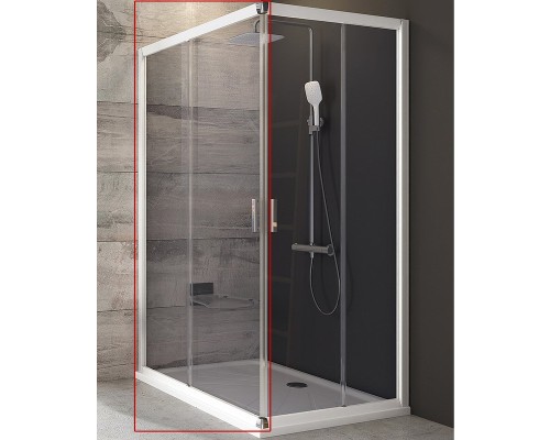 Душевая дверь Ravak Blix BLRV2K-120 1XVG0100ZH профиль Белый стекло Графит