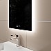 Зеркало Owl 1975 Line V 50 OWLM200900 с подсветкой с бесконтактным сенсорным выключателем