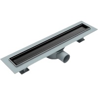 Душевой лоток Esbano Eco 50 E-TILE-50MB с Черной матовой решеткой / под плитку