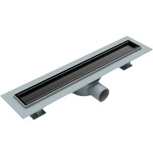 Душевой лоток Esbano Eco 50 E-TILE-50MB с Черной матовой решеткой / под плитку