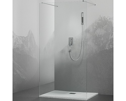 Душевая перегородка RGW Walk In WA-016 100 35101610-11 профиль Хром стекло прозрачное