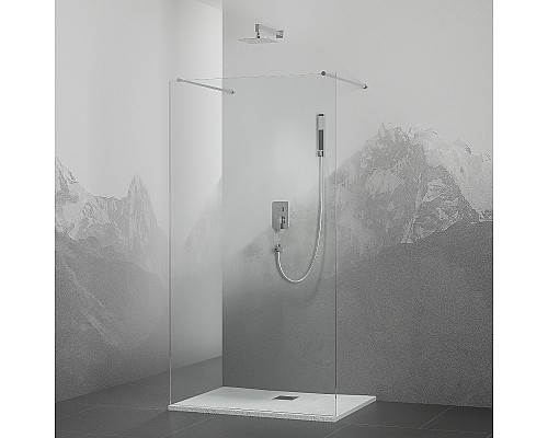 Душевая перегородка RGW Walk In WA-016 100 35101610-11 профиль Хром стекло прозрачное