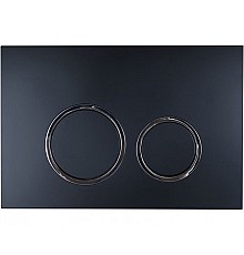 Клавиша смыва Esbano KRG-11MB ESINKRG11MB Черная матовая