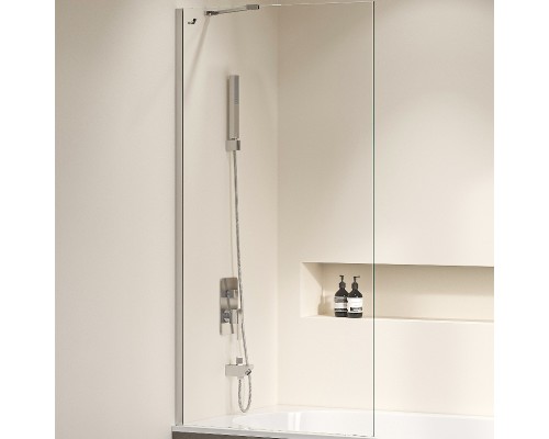 Шторка на ванну RGW Screens SC-151 70х150 351115107-11 профиль Хром стекло прозрачное