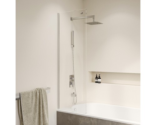 Шторка на ванну RGW Screens SC-056-8 50х150 35110562850-11 профиль Хром стекло прозрачное