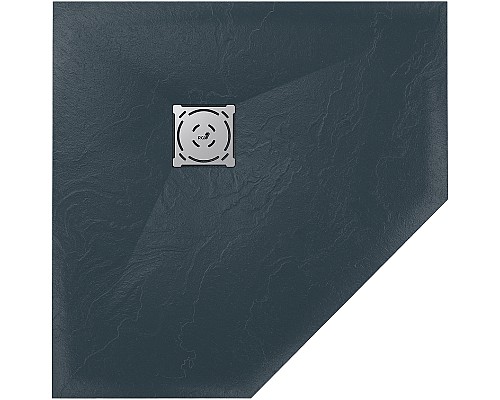Душевой поддон из искусственного камня RGW Stone Tray ST/T-G 80x80 16155088-02 Графит