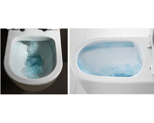 Унитаз Ceruttispa Mimi Aria MB CT8920 подвесной Черный матовый с сиденьем Микролифт