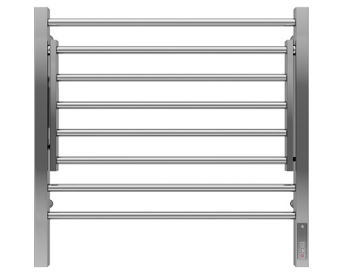 Электрический полотенцесушитель Terminus Горизонт П8 600х600 4670078543424 с полкой Хром