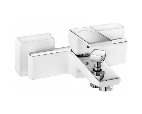 Смеситель для ванны E.C.A. Tiera 104802469EX Белый Хром