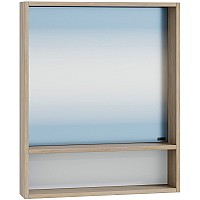 Зеркало СанТа Прима 60 700346 Дуб светлый