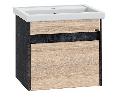 Тумба под раковину СанТа Мира 60 700354 подвесная Янтарное дерево