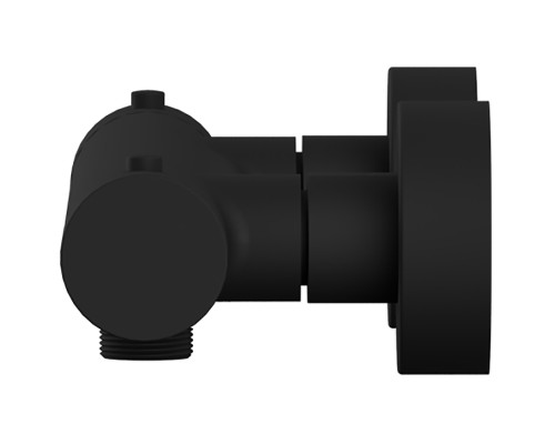 Смеситель для душа Whitecross Y black Y1246BL с термостатом Черный матовый