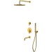 Душевая система Whitecross Y brushed gold YSET07GLB Брашированное золото