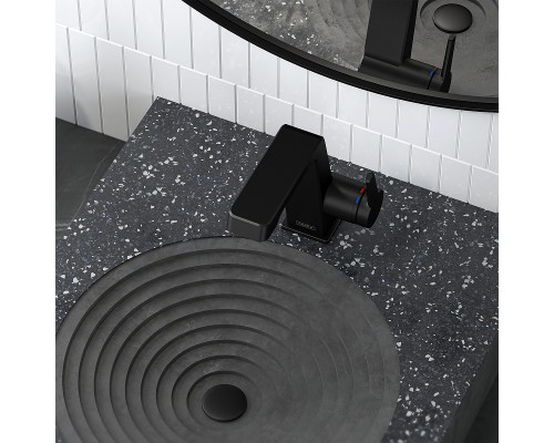 Смеситель для раковины Teska Thetis E5208 Черный матовый