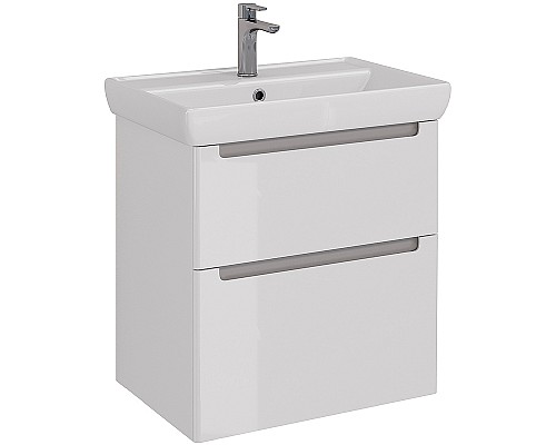 Тумба под раковину Lemark Buno 70 LM04B70T подвесная Белый глянец