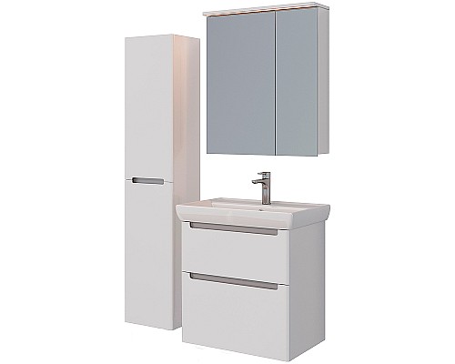 Тумба под раковину Lemark Buno 70 LM04B70T подвесная Белый глянец