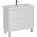Тумба под раковину Lemark Combi 100 LM03C100T подвесная Белый глянец