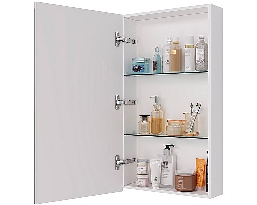Зеркальный шкаф Lemark Universal 45 LM45ZS-U Белый глянец Зеркальный шкаф Lemark Universal 45 LM45ZS-U Белый глянец
