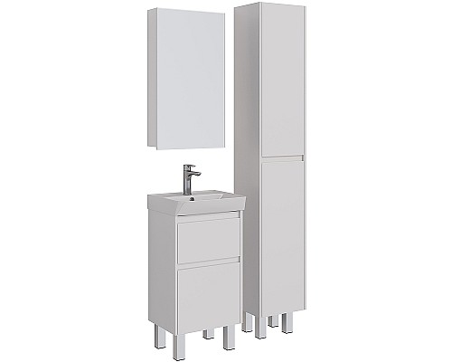 Зеркальный шкаф Lemark Universal 45 LM45ZS-U Белый глянец Зеркальный шкаф Lemark Universal 45 LM45ZS-U Белый глянец