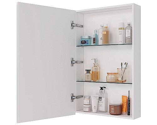 Зеркальный шкаф Lemark Universal 50 LM50ZS-U Белый глянец Зеркальный шкаф Lemark Universal 50 LM50ZS-U Белый глянец