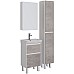 Зеркальный шкаф Lemark Universal 50 LM50ZS-U Белый глянец