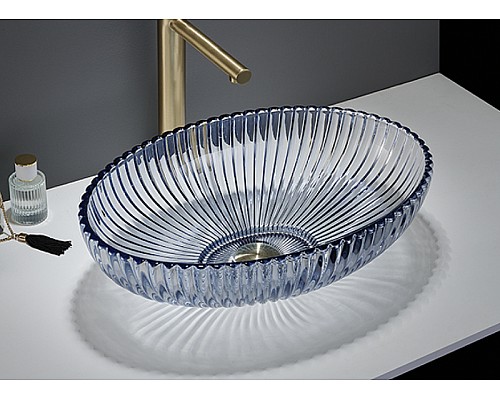 Раковина-чаша CeramaLux 51 GL49-L1 Светло-голубая