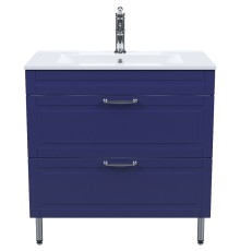 Тумба с раковиной Iddis Oxford 80 OXF80N0i95K Синяя