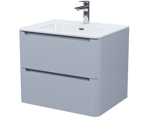 Тумба с раковиной Iddis Edifice 60 EDI60L0i95K подвесная Светло-серая