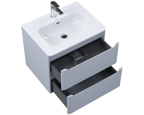 Тумба с раковиной Iddis Edifice 60 EDI60L0i95K подвесная Светло-серая