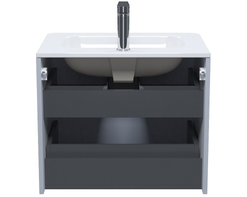 Тумба с раковиной Iddis Edifice 60 EDI60L0i95K подвесная Светло-серая