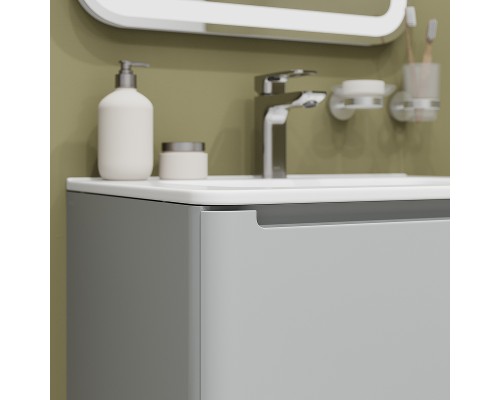 Тумба с раковиной Iddis Edifice 60 EDI60L0i95K подвесная Светло-серая